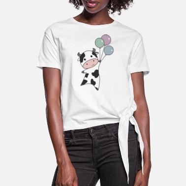 Cow Balloon T-Shirts | Unique Designs 